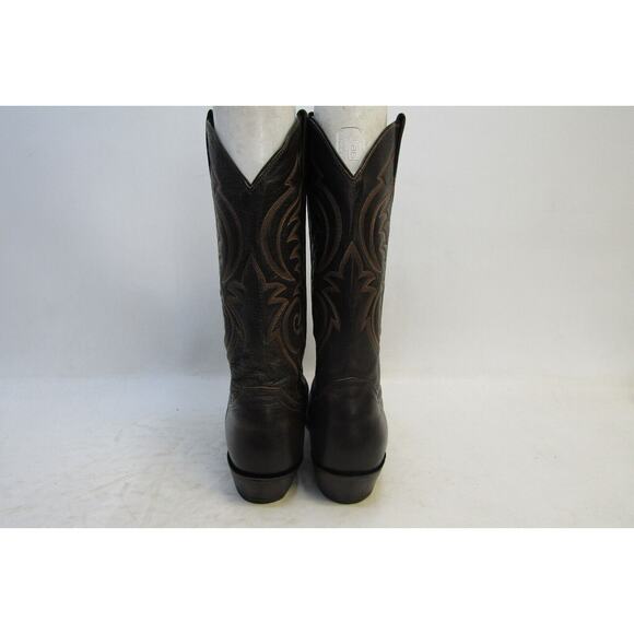 Sanders Mens Size 8.5 D Brown Leather Western Cowboy Boots main image 7
